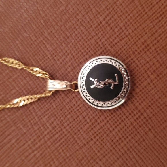 N/A Jewelry - Designer Button Re-purposed Necklace